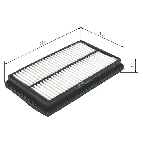 Vzduchový filter 1 987 429 185 /BOSCH/ - obr. 4