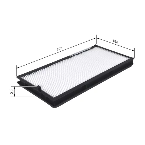 Filter vnútorného priestoru 1 987 432 032 /BOSCH/ - obr. 4