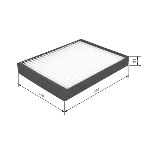 Filter vnútorného priestoru 1 987 432 221 /BOSCH/ - obr. 4