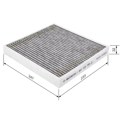 Filter vnútorného priestoru 1 987 432 368 /BOSCH/ - obr. 4
