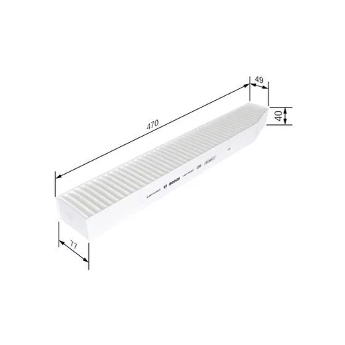Filter vnútorného priestoru 1 987 435 007 /BOSCH/ - obr. 4