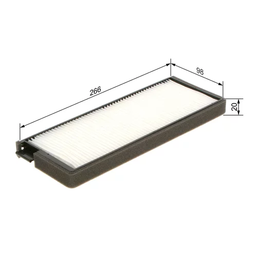 Filter vnútorného priestoru 1 987 435 123 /BOSCH/ - obr. 4