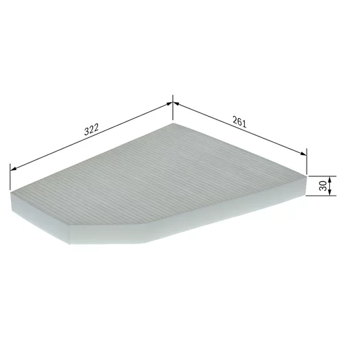 Filter vnútorného priestoru 1 987 435 152 /BOSCH/ - obr. 4