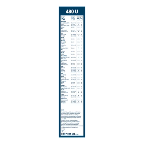 Stieracia lišta 3 397 004 582 /BOSCH/ - obr. 2