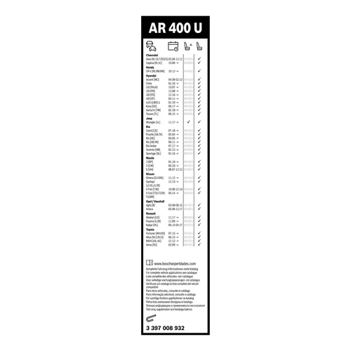 Stieracia lišta 3 397 008 932 /BOSCH/ - obr. 3