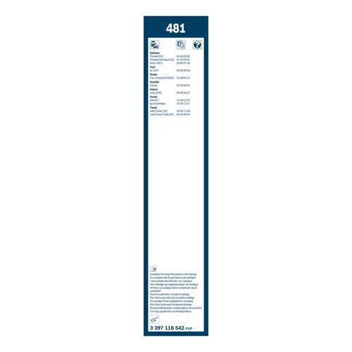 Stieracia lišta 3 397 118 542 /BOSCH/ - obr. 2