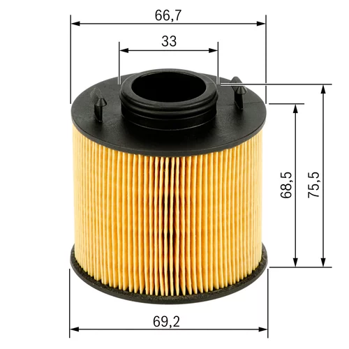 Filter močoviny F 00B H40 096 /BOSCH/ - obr. 4