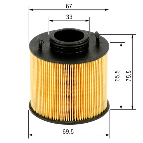Filter močoviny F 00B H40 230 /BOSCH/ - obr. 4