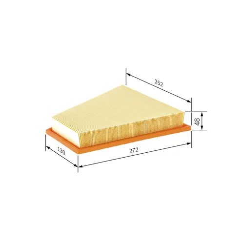 Vzduchový filter F 026 400 149 /BOSCH/ - obr. 4