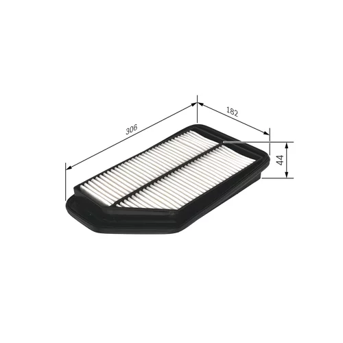 Vzduchový filter F 026 400 160 /BOSCH/ - obr. 4