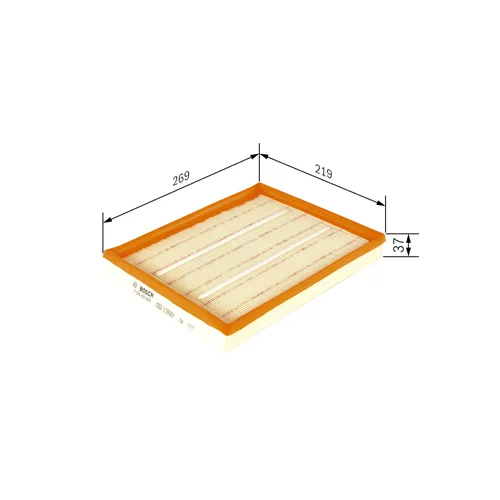 Vzduchový filter F 026 400 356 /BOSCH/ - obr. 4