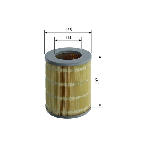 Vzduchový filter BOSCH F 026 400 383