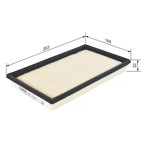 Vzduchový filter F 026 400 454 /BOSCH/ - obr. 4