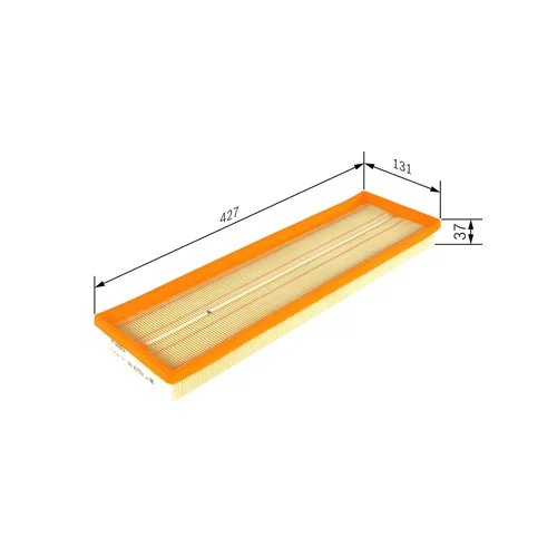Vzduchový filter F 026 400 478 /BOSCH/ - obr. 4