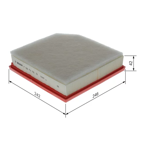 Vzduchový filter BOSCH F 026 400 749