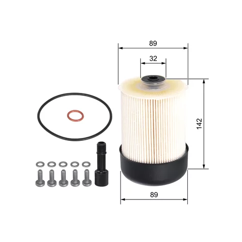 Palivový filter F 026 402 857 /BOSCH/ - obr. 4