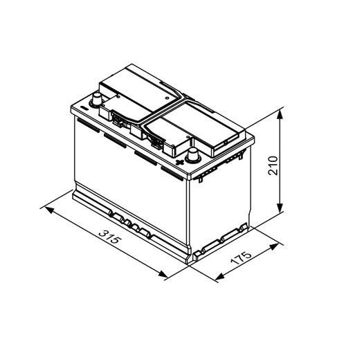 Štartovacia batéria 0 092 T30 320 /BOSCH/ - obr. 4
