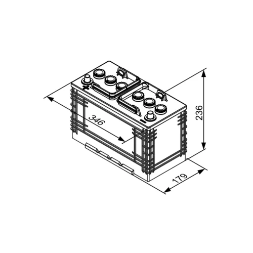 Štartovacia batéria 0 092 T30 370 /BOSCH/ - obr. 4