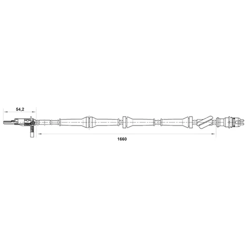 Snímač počtu otáčok kolesa 0 265 007 071 /BOSCH/ - obr. 4