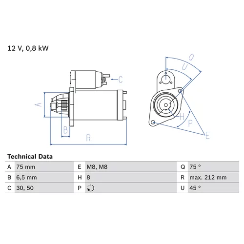 Štartér 0 986 014 371 /BOSCH/ - obr. 4