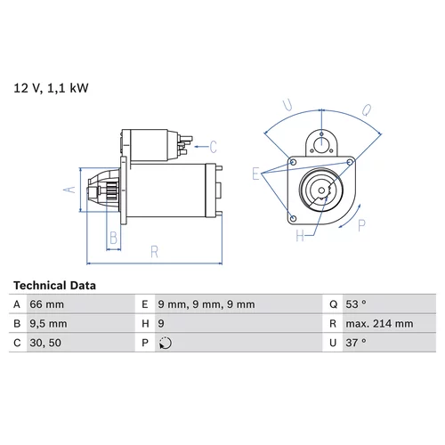 Štartér 0 986 017 770 /BOSCH/ - obr. 4
