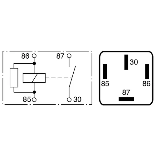 Relé pracovného prúdu 0 986 332 002 /BOSCH/ - obr. 6