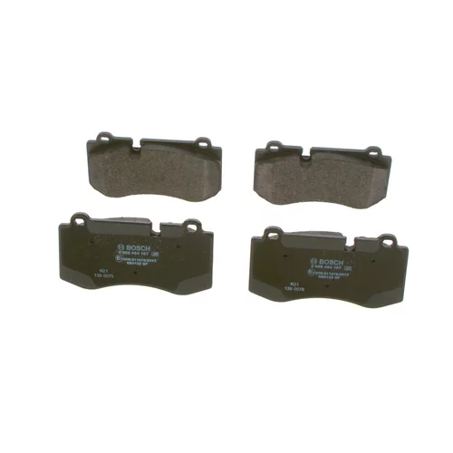 Sada brzdových platničiek kotúčovej brzdy 0 986 494 167 /BOSCH/ - obr. 2