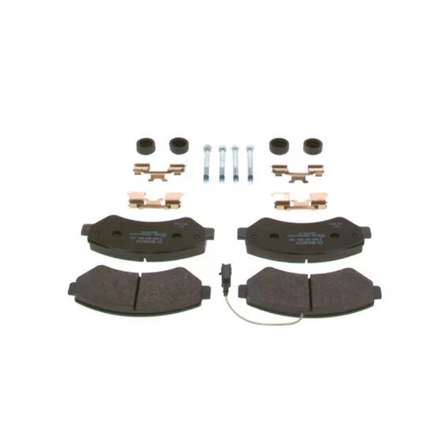 Sada brzdových platničiek kotúčovej brzdy 0 986 494 589 /BOSCH/ - obr. 2