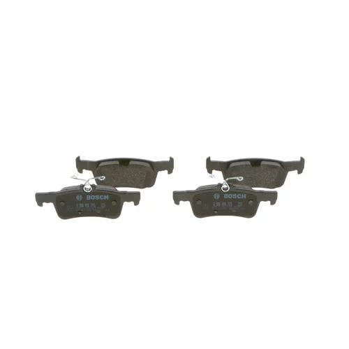Sada brzdových platničiek kotúčovej brzdy 0 986 494 715 /BOSCH/ - obr. 2
