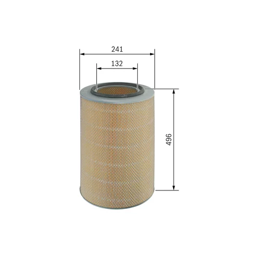 Vzduchový filter 1 457 429 975 /BOSCH/ - obr. 4