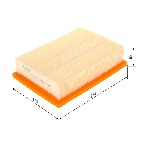 Vzduchový filter 1 457 433 095 /BOSCH/ - obr. 4