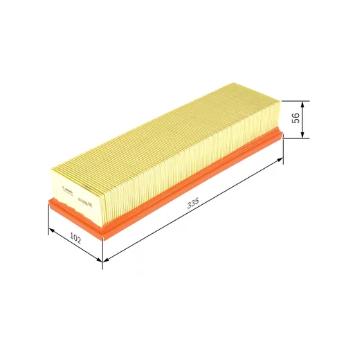 Vzduchový filter 1 457 433 159 /BOSCH/ - obr. 4
