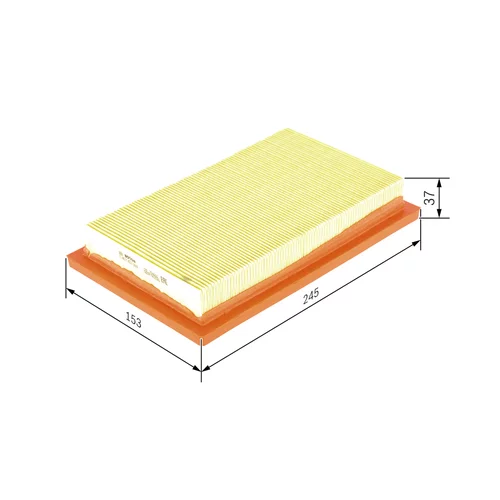 Vzduchový filter 1 457 433 269 /BOSCH/ - obr. 4