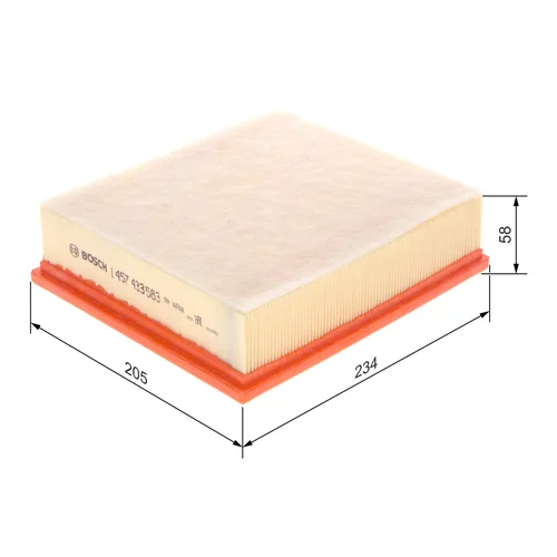 Vzduchový filter 1 457 433 583 /BOSCH/ - obr. 4