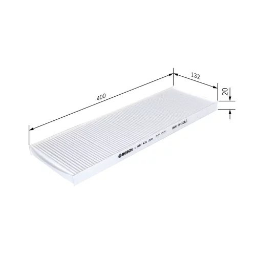 Filter vnútorného priestoru 1 987 431 210 /BOSCH/ - obr. 4