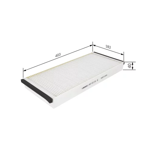 Filter vnútorného priestoru 1 987 432 151 /BOSCH/ - obr. 1