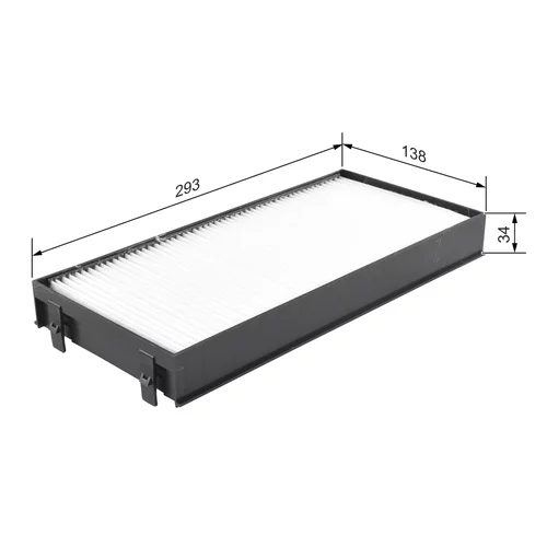 Filter vnútorného priestoru 1 987 432 219 /BOSCH/ - obr. 4