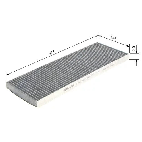 Filter vnútorného priestoru 1 987 432 330 /BOSCH/ - obr. 4