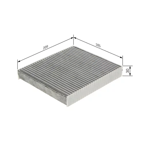 Filter vnútorného priestoru 1 987 435 570 /BOSCH/ - obr. 4