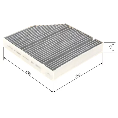 Filter vnútorného priestoru 1 987 435 601 /BOSCH/ - obr. 4