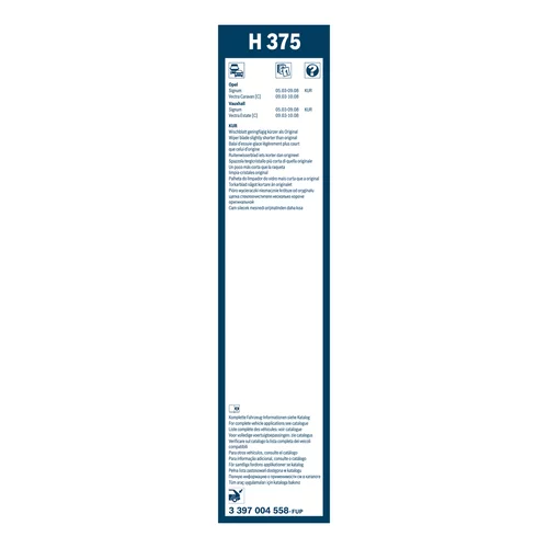 Stieracia lišta 3 397 004 558 /BOSCH/ - obr. 3