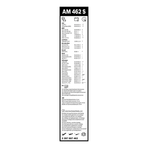Stieracia lišta 3 397 007 462 /BOSCH/ - obr. 3