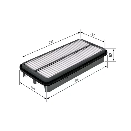 Vzduchový filter F 026 400 038 /BOSCH/ - obr. 4