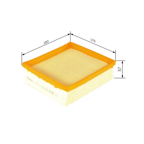 Vzduchový filter F 026 400 056 /BOSCH/ - obr. 4