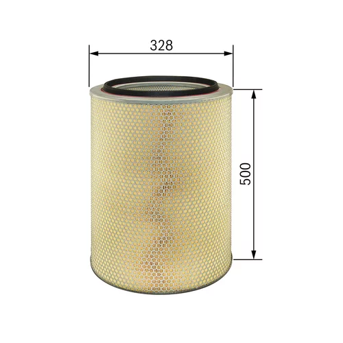 Vzduchový filter BOSCH F 026 400 077