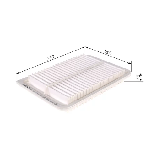 Vzduchový filter F 026 400 218 /BOSCH/ - obr. 4