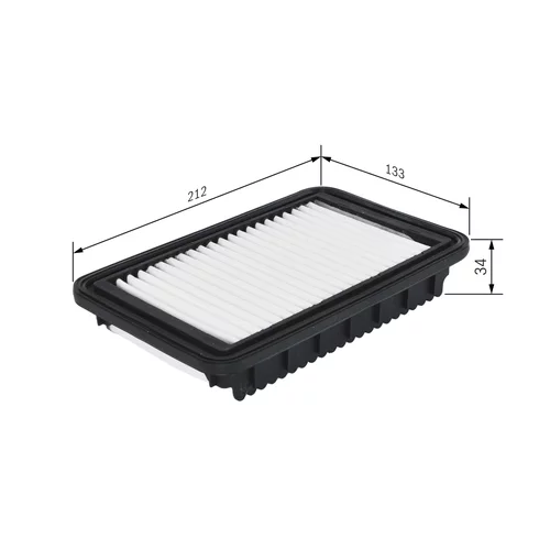 Vzduchový filter F 026 400 291 /BOSCH/ - obr. 4