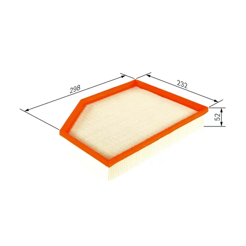 Vzduchový filter F 026 400 501 /BOSCH/ - obr. 4