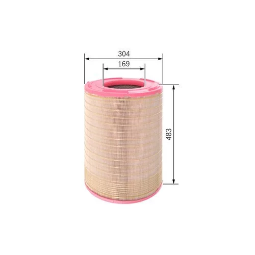 Vzduchový filter F 026 400 540 /BOSCH/ - obr. 4