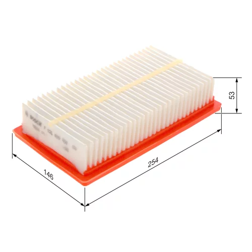 Vzduchový filter F 026 400 634 /BOSCH/ - obr. 4